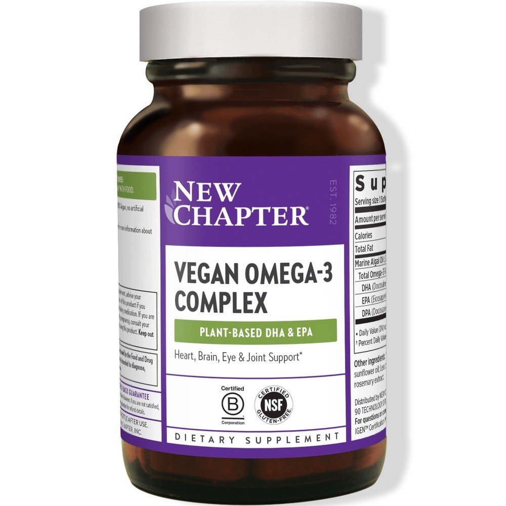 New Chapter Vegan Omega 3 Complex 30 Tablet