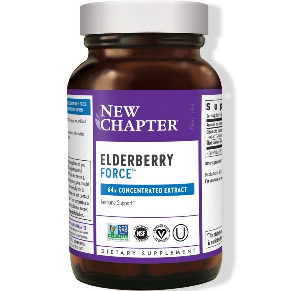 New Chapter Elderberry Force 60 VegCap