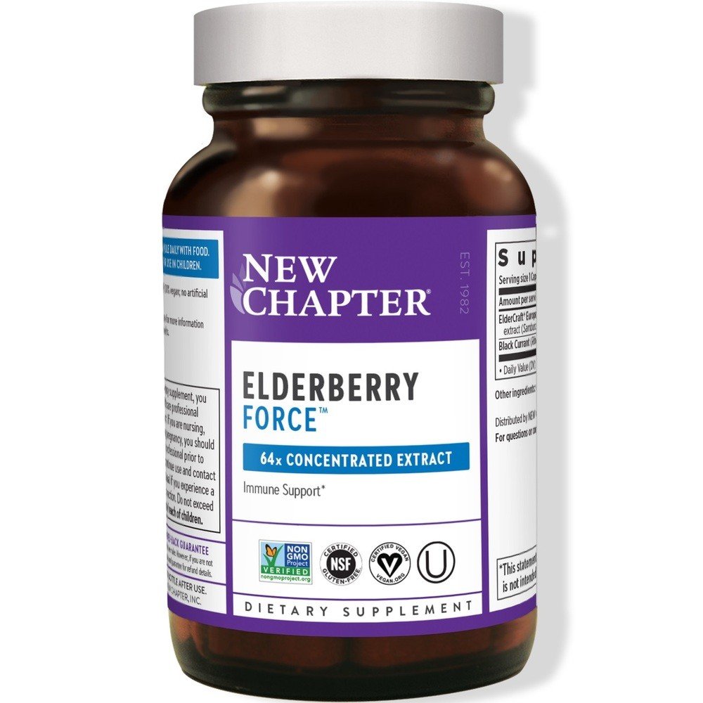 New Chapter Elderberry Force 40 VegCap