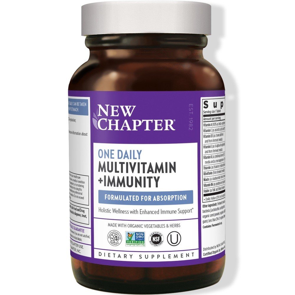 New Chapter One Daily Multi + Immunity 30 Tablet