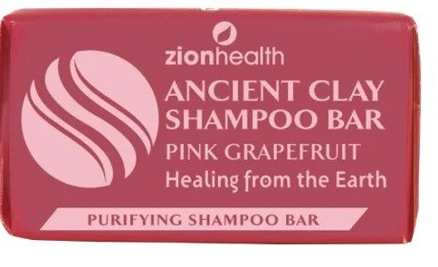 Zion Health Shampoo Bar Pink Grapefruit 1 oz Bar