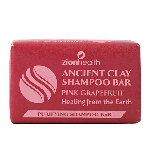 Zion Health Shampoo Bar Pink Grapefruit 6 oz Bar