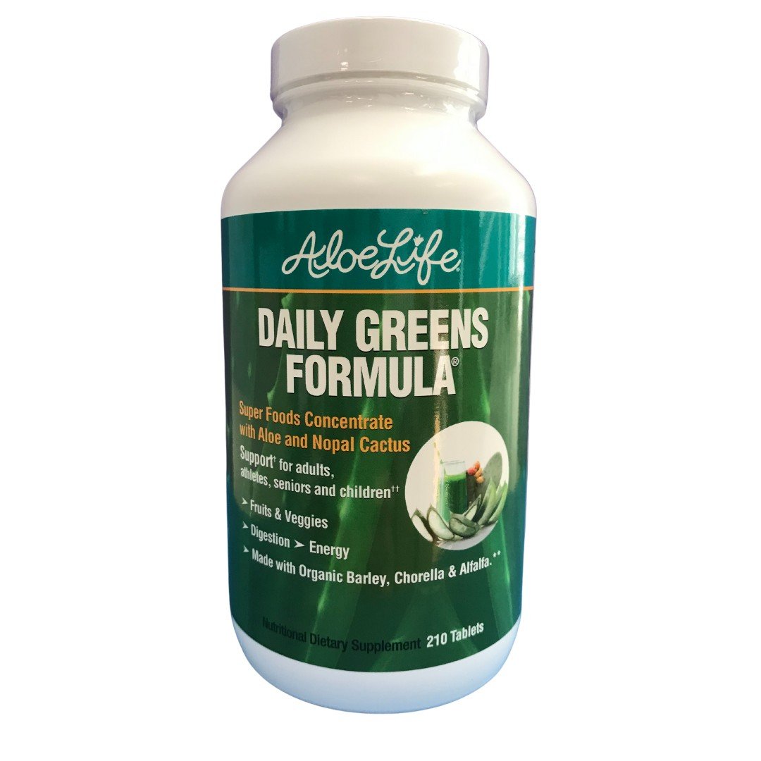 Aloe Life Daily Greens Formula 210 Tablet