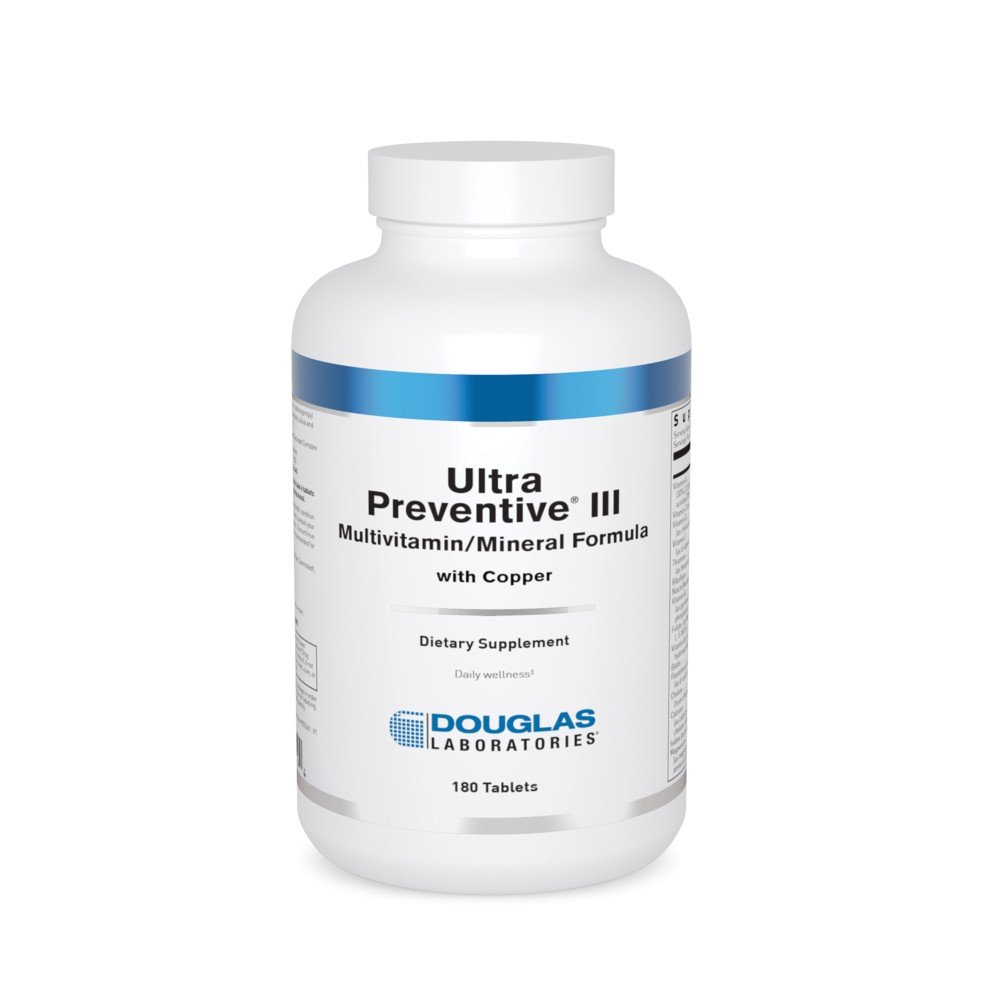 Douglas Laboratories Ultra Preventive III W/Copper 180 Tablet