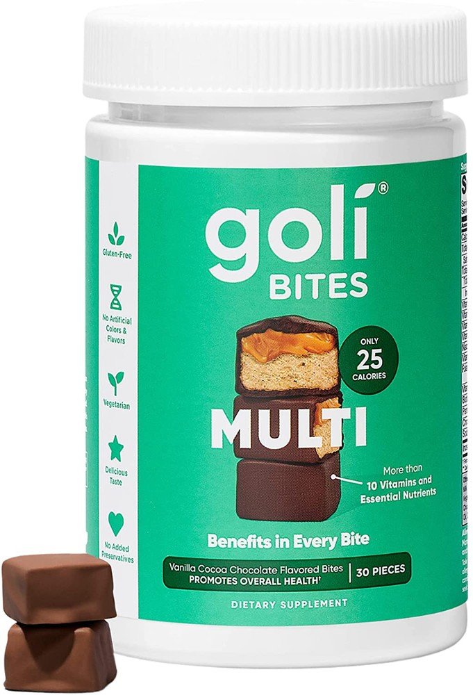 Goli Nutrition Multi Bites 30 Pieces Bottle