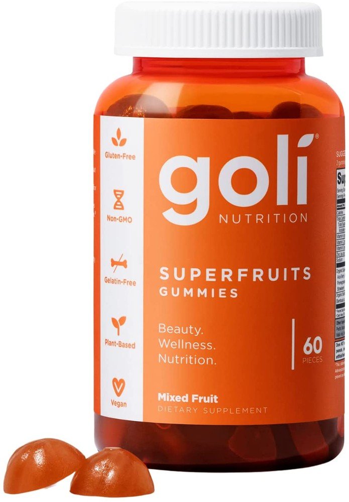 Goli Nutrition Super Fruits Gummies 60 Gummy