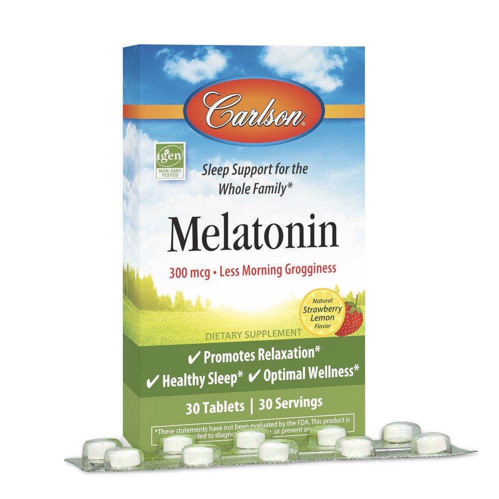 Carlson Laboratories Melatonin 30 Tablet