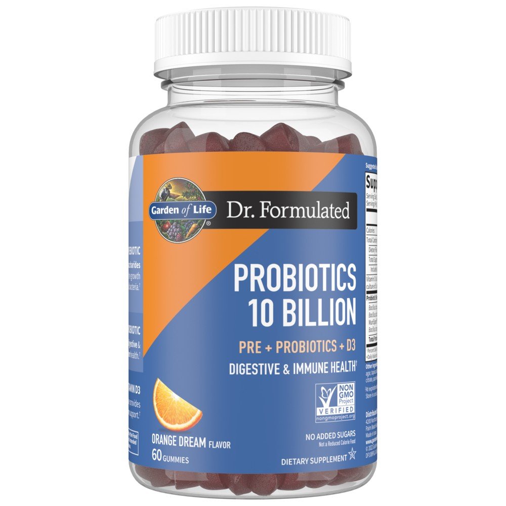 Garden of Life Dr. Formulated 10 Billion Probiotics Gummy 60 Capsule