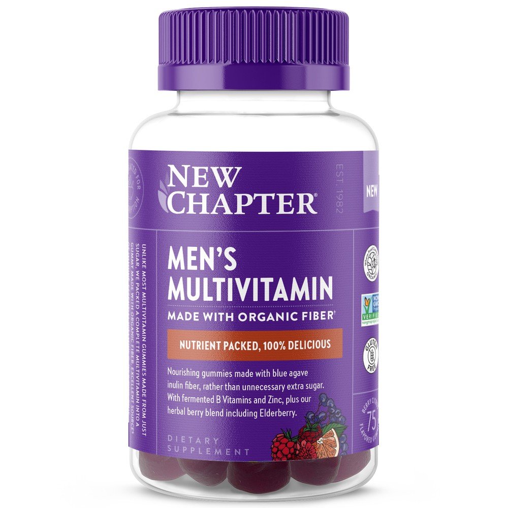 New Chapter Men's Multi Gummies 75 Gummy