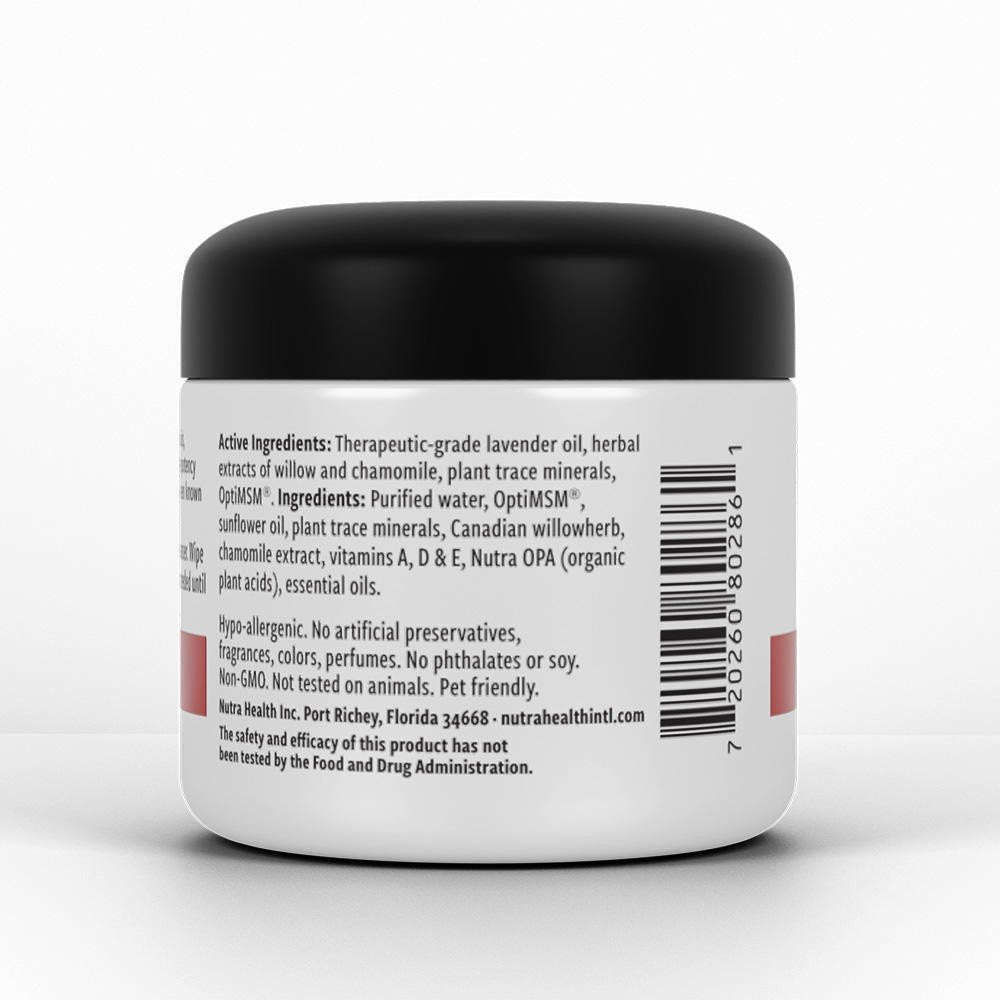 Nutra Health Problem Skin MSM Cream 4 oz Jar