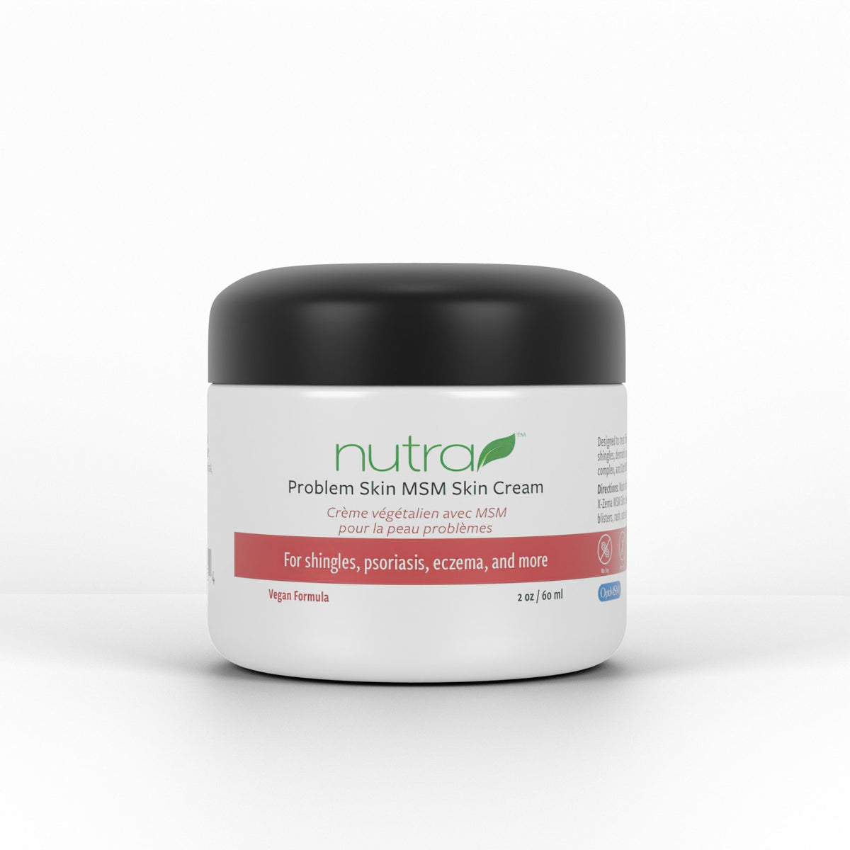 Nutra Health Problem Skin MSM Cream 2 oz Jar