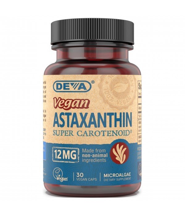Deva Vegan Vegan Astaxanthin 12 mg 30 VegCap