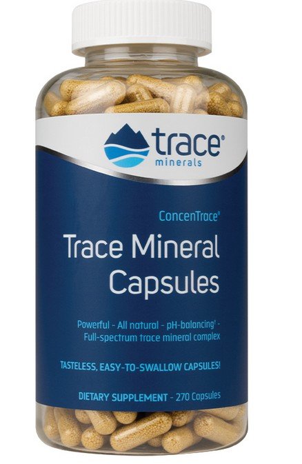 Trace Minerals ConcenTrace Trace Mineral 270 Capsule