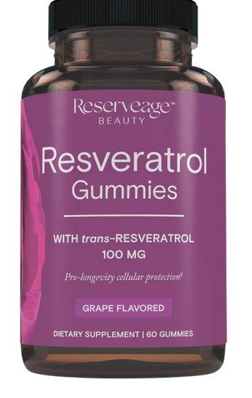 Reserveage Resveratrol Gummies 60 Gummy