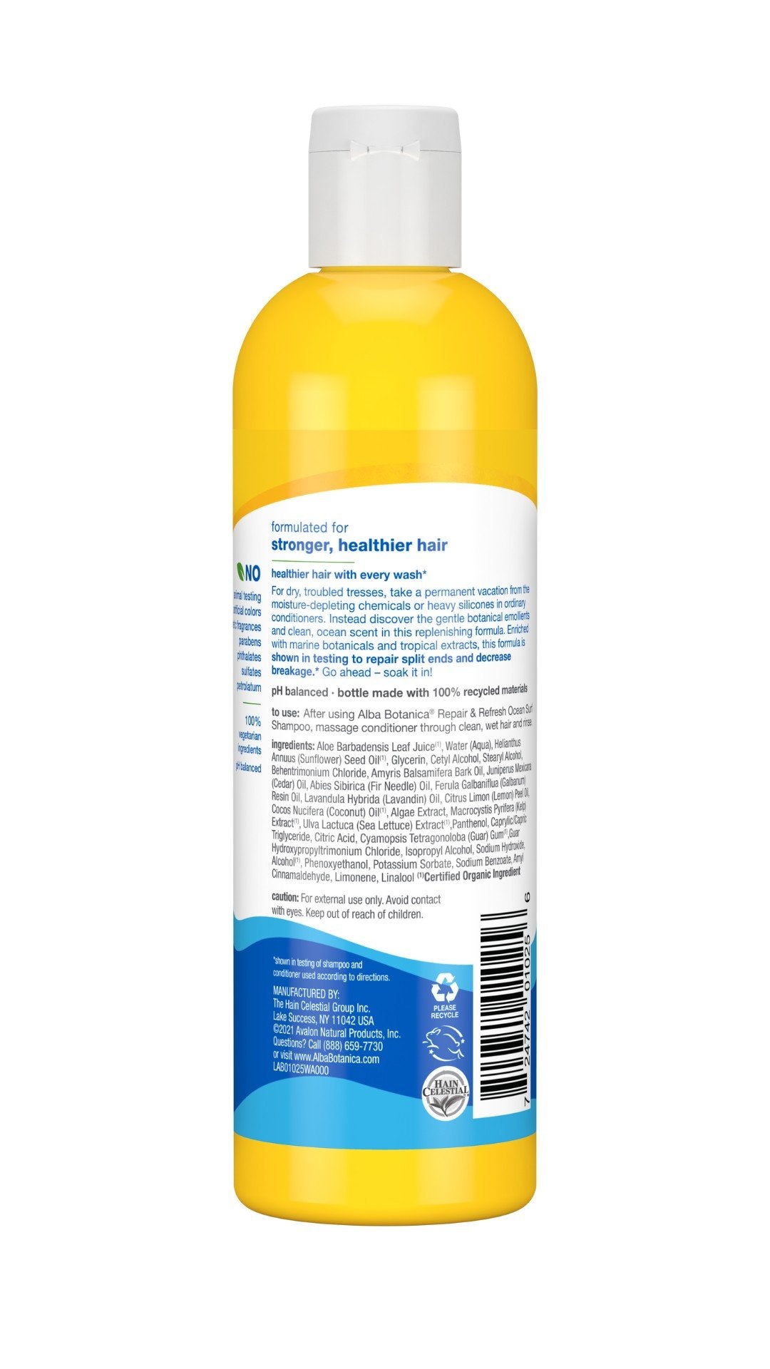 Alba Botanica Repair &amp; Refresh Conditioner Ocean Surf 12 oz Liquid