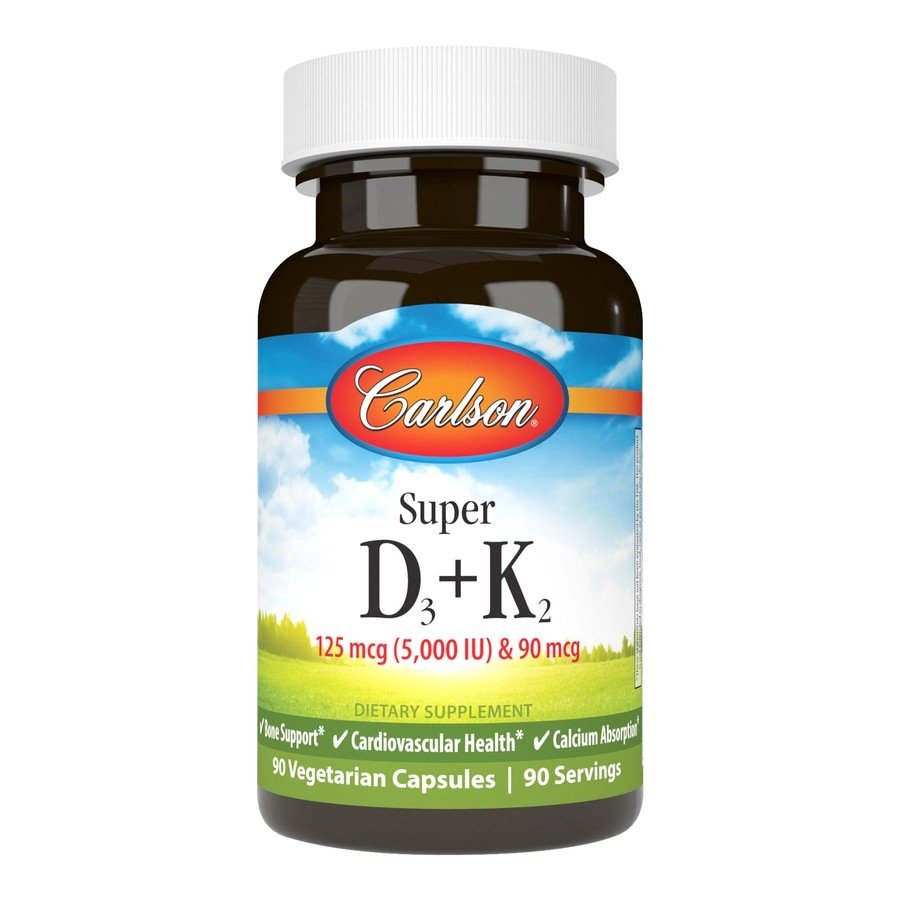 Carlson Laboratories Super D3 + K2 90 Capsule