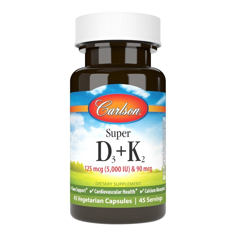 Carlson Laboratories Super D3 + K2 45 Capsule