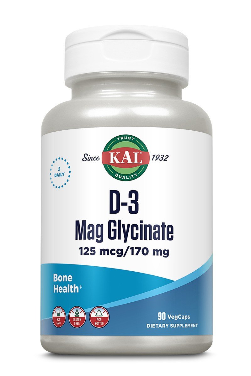 Kal D-3 Mag Glycinate 90 VegCap