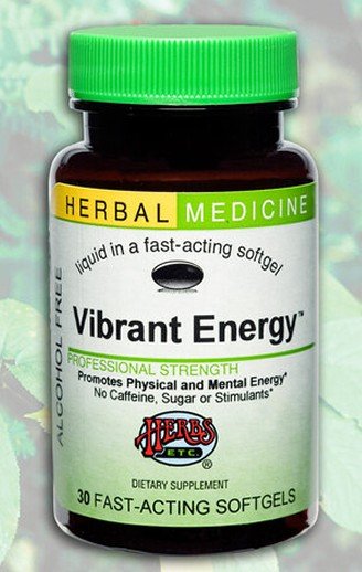 Herbs Etc Vibrant Energy 30 Softgel