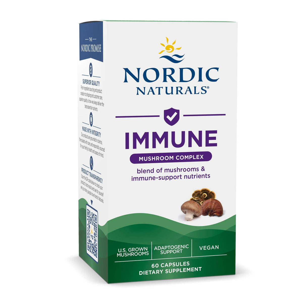 Nordic Naturals Immune Mushroom Complex 60 Capsule