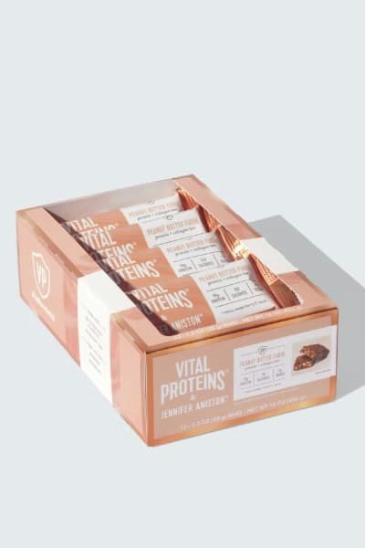 Vital Proteins Vital Proteins + Jennifer Aniston Peanut Butter Fudge Box 12 (1.3 oz bars) Box