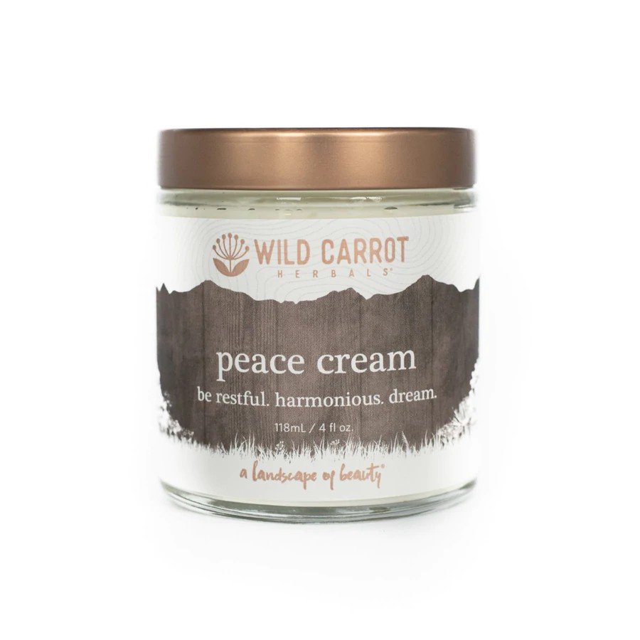 Wild Carrot Herbals Peace Cream 118 mL(4 oz) Cream