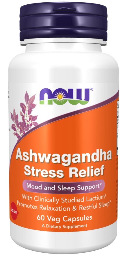 Now Foods Ashwagandha Stress Relief 60 VegCap