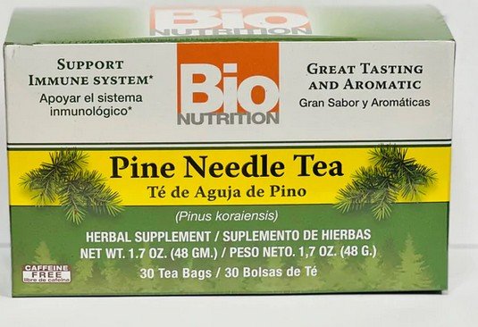 Bio Nutrition Pine Needle Tea 30 Bags Box