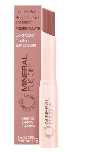 Mineral Fusion Lipstick Butter Pomegranate 0.06 oz Lipstick