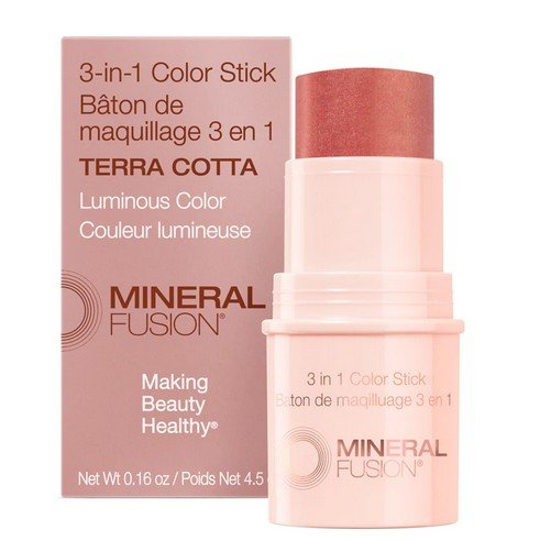 Mineral Fusion 3-In-1 Color Stick Terra Cotta 0.18 oz Powder