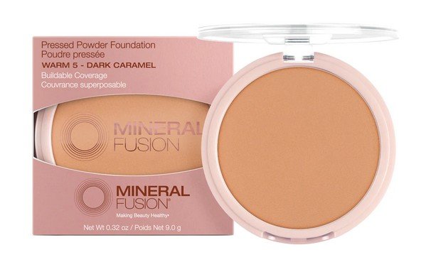 Mineral Fusion Pressed Base Warm 5 0.32 oz Powder