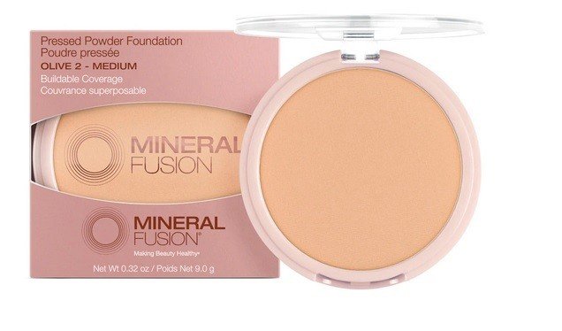 Mineral Fusion Pressed Base Olive 2 0.32 oz Powder