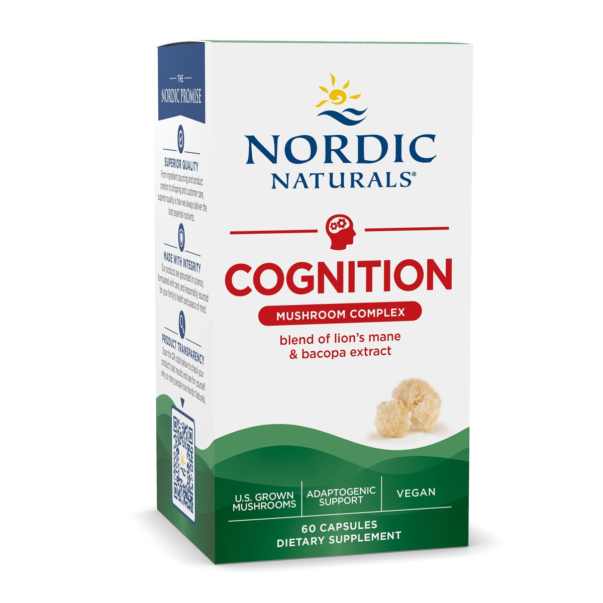 Nordic Naturals Cognition Mushroom Complex 60 Capsule