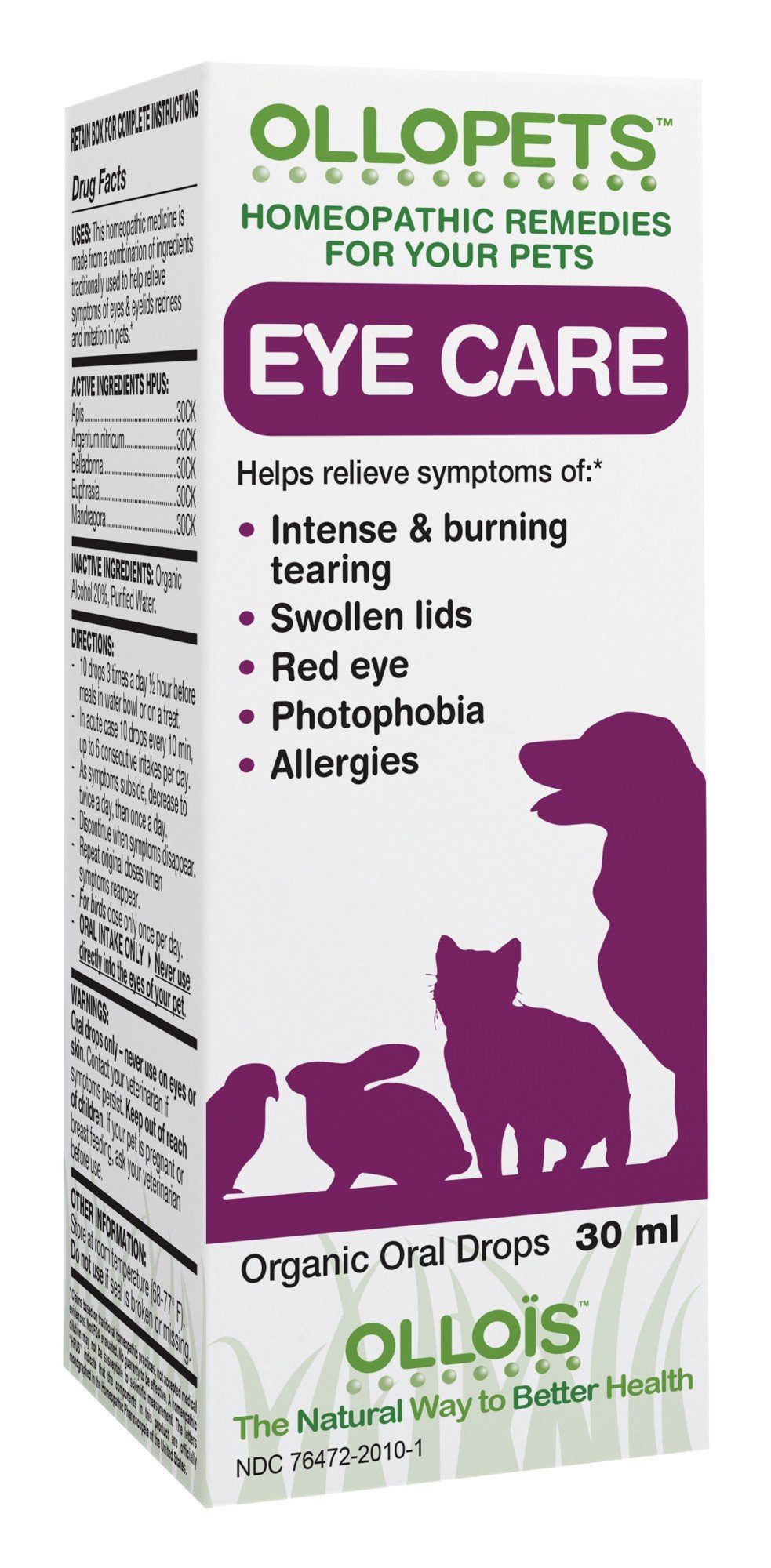 Ollois Homeopathics OLLOPETS Eyes 1 fl oz Liquid