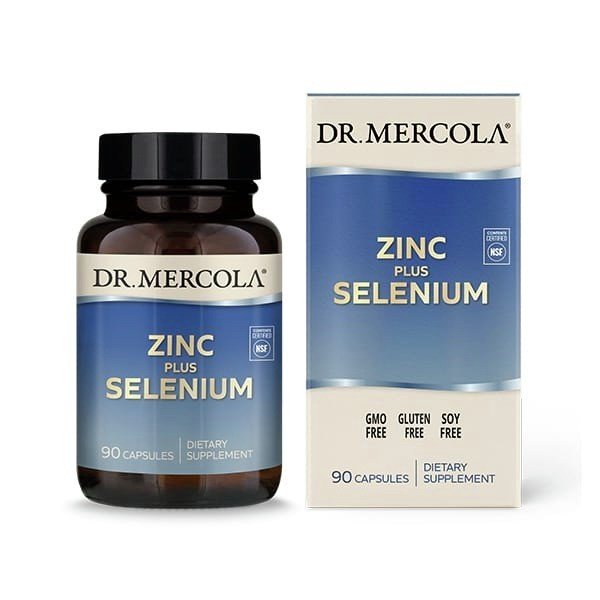 Dr. Mercola Zinc plus Selenium 90 Capsule