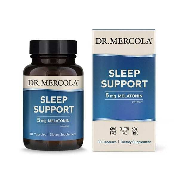 Dr. Mercola Sleep Support with Melatonin 5mg 30 Capsule