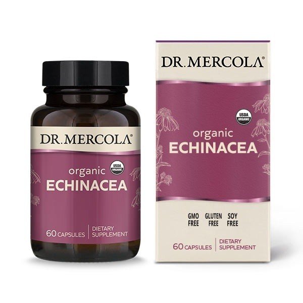 Dr. Mercola Organic Echinacea 60 Capsule