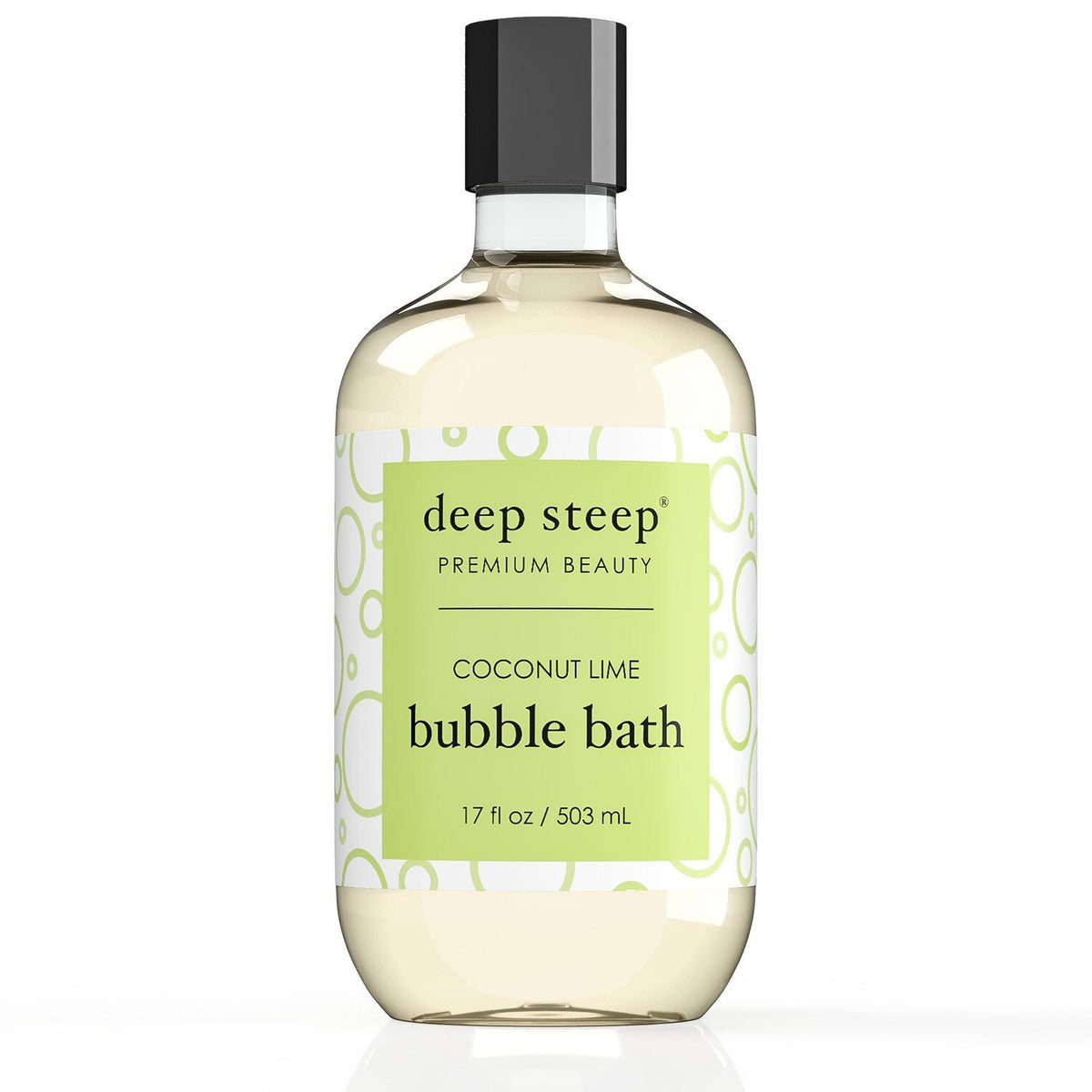 Deep Steep Bubble Bath Coconut Lime 17 oz Liquid