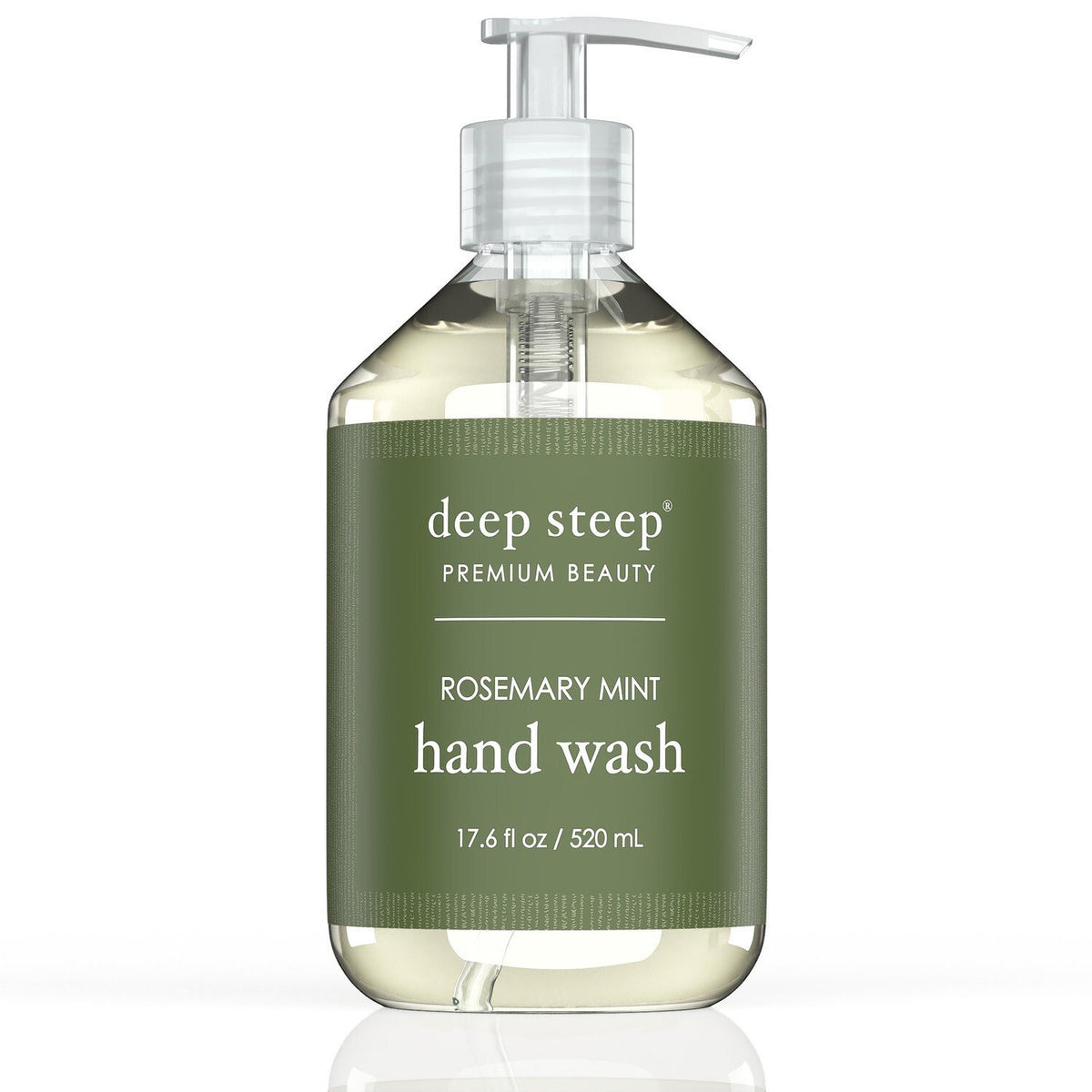 Deep Steep Hand Wash Rosemary Mint 17.6 oz Liquid