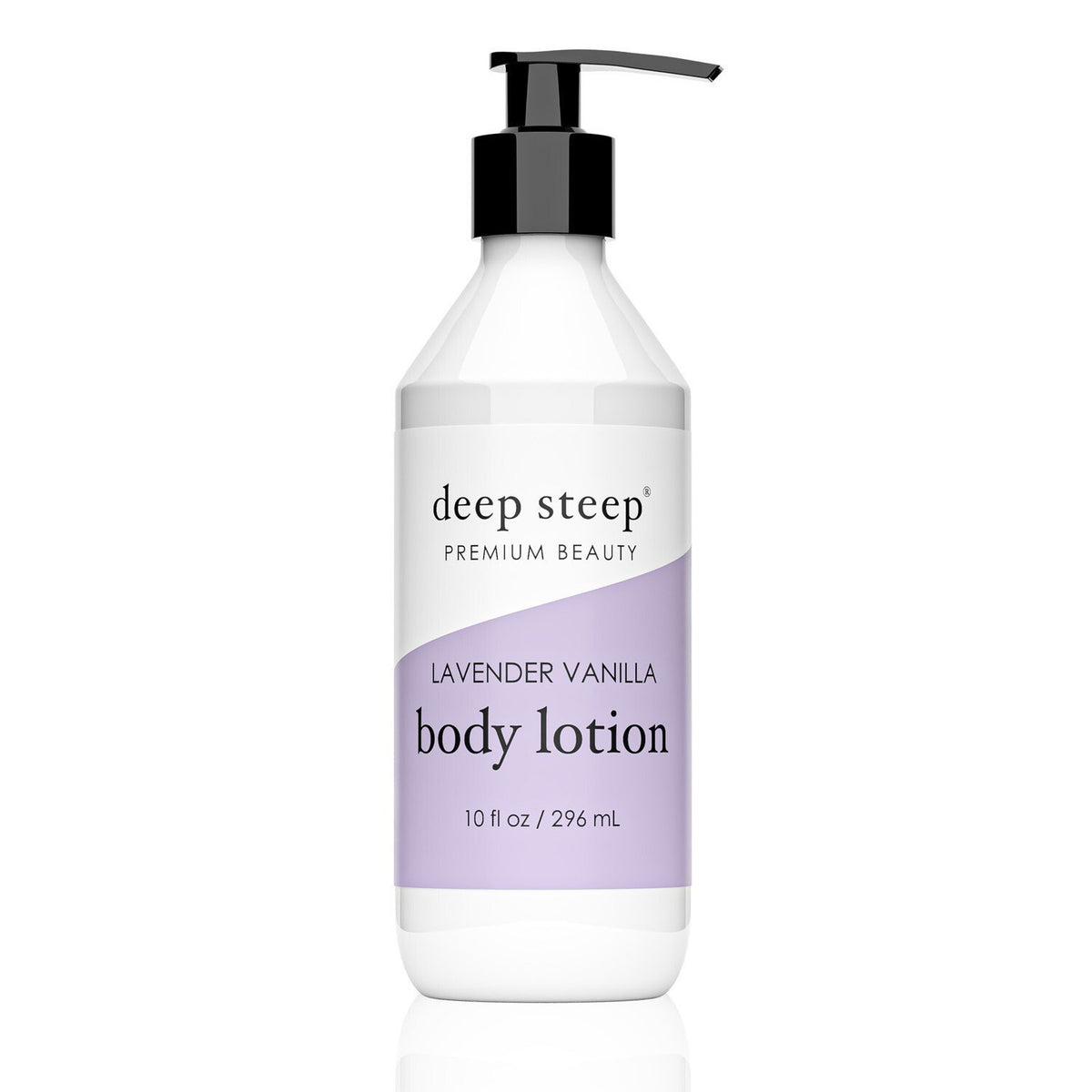 Deep Steep Body Lotion Lavender Vanilla 10 oz Liquid