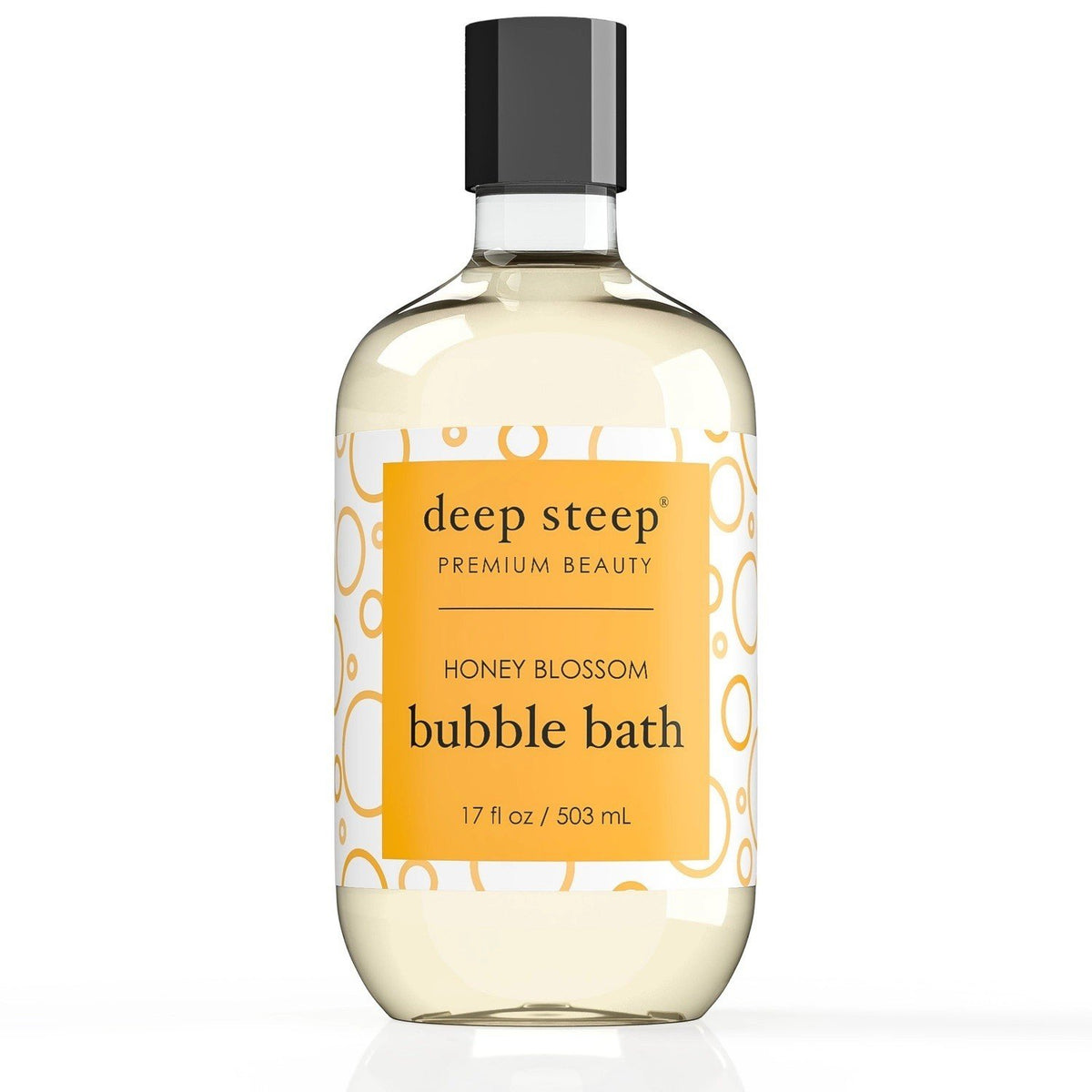 Deep Steep Bubble Bath Honey Blossom 17 oz Liquid