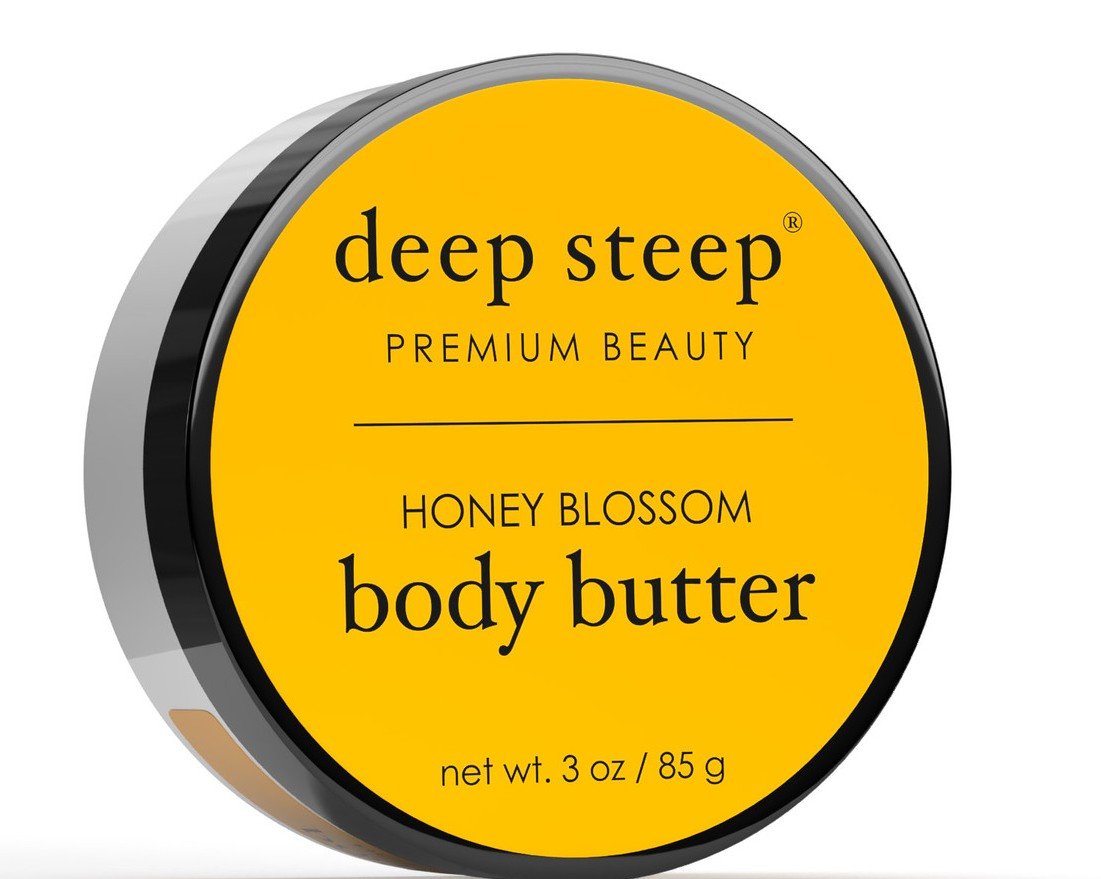 Deep Steep Body Butter Honey Blossom 3 oz Container