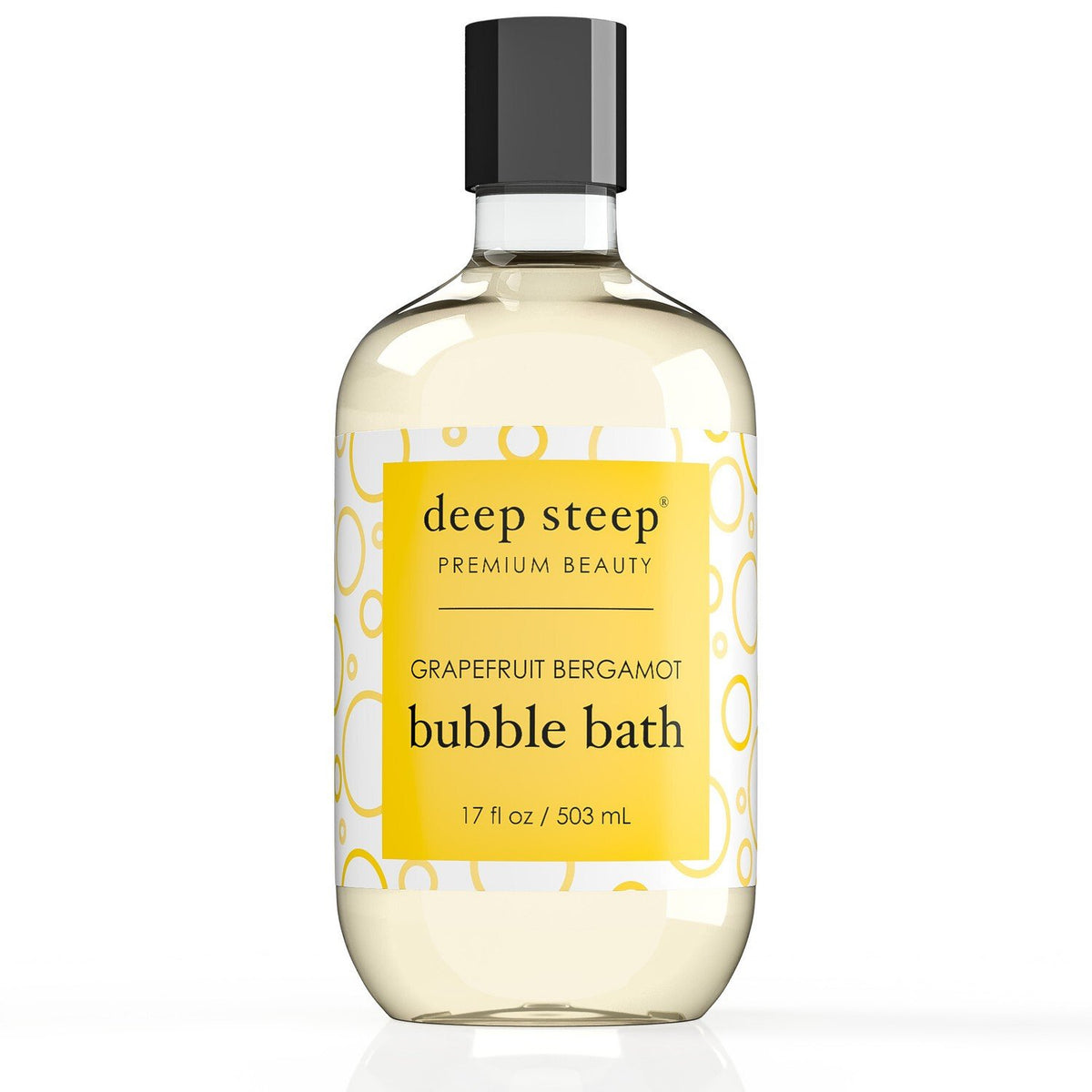 Deep Steep Bubbly Bath Grapefruit Bergamot 17 oz Liquid