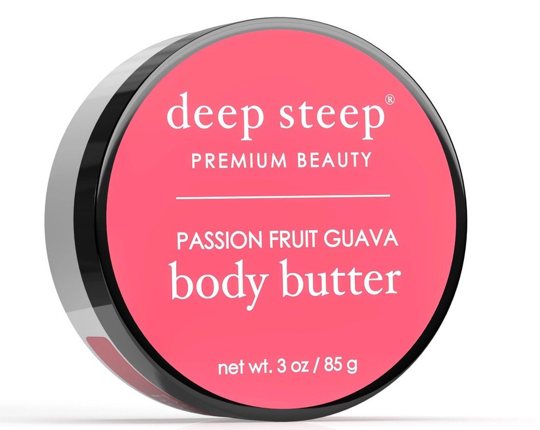 Deep Steep Body Butter Passion Fruit Guava 3 oz Container