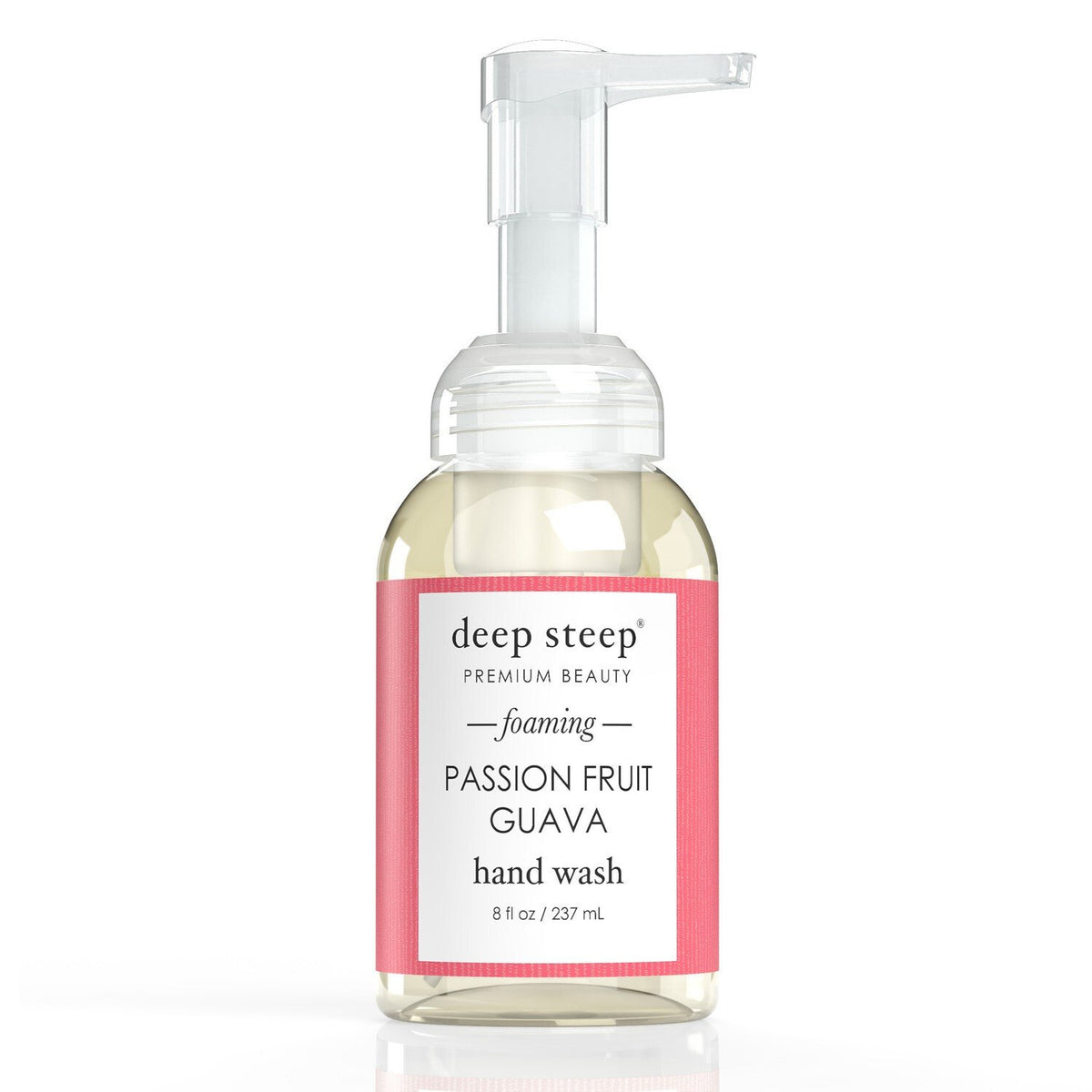 Deep Steep Foaming Hand Wash Passion Fruit Guava 8 oz Liquid
