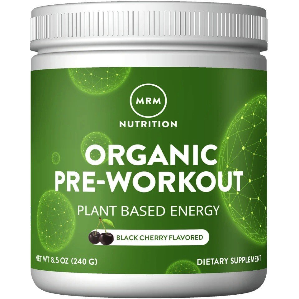 MRM (Metabolic Response Modifiers) Organic Preworkout Black Cherry 240 g Powder