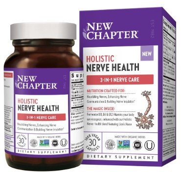 New Chapter Holistic Nerve Health-3-IN-1 Nerve Care 30 VegCap