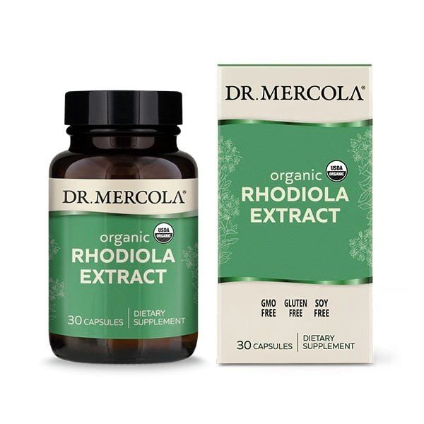 Dr. Mercola Organic Rhodiola Extract 30 Capsule