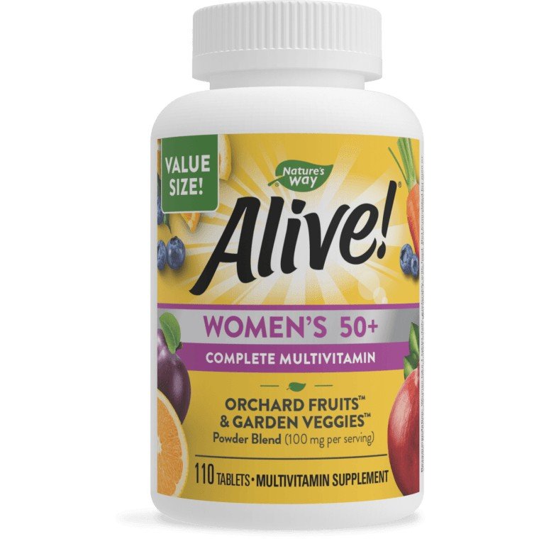 Nature&#39;s Way Alive! Womens 50+ Complete Multivitamin 110 Tablet