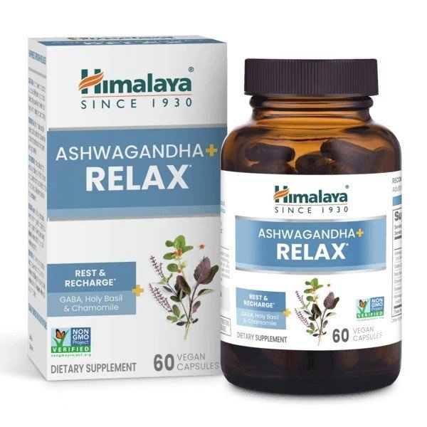 Himalaya Herbals Ashwagandha+ Relax 60 VegCap